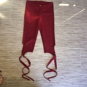 Free People Ankle Tie Leggings